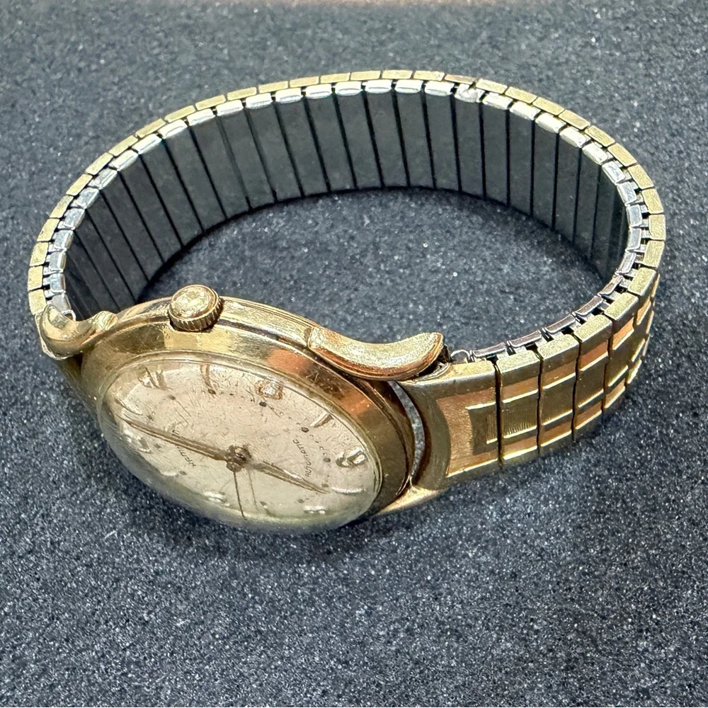 Vintage Hamilton Automatic Gold Classic Timepiece Watch